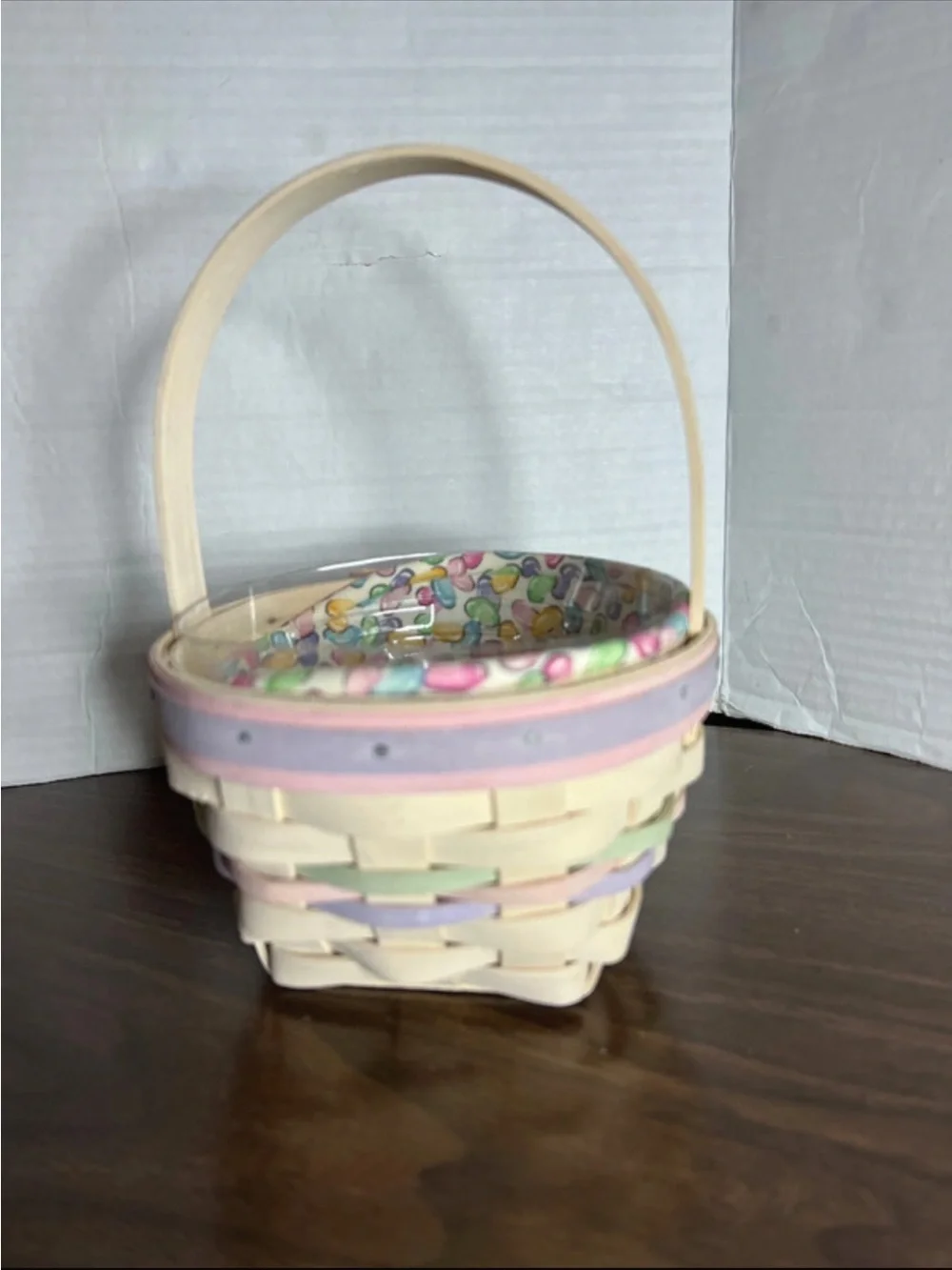 Longaberger Century Celebration Jelly Bean basket / yr 2000